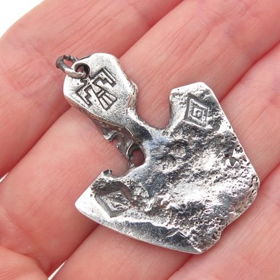 Joe Silvers Old Pawn 925 Sterling Vintage Thunderbird Tribal