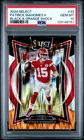 2024 Panini Select Patrick Mahomes II #33 Black & Orange Shock PSA 10 pop 1
