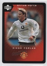 2003 Upper Deck Manchester United Strike Force Diego Forlan #62 0k0