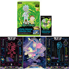 Rick and Morty Trading Card Game Booster Box Anime Collectible New Sealed