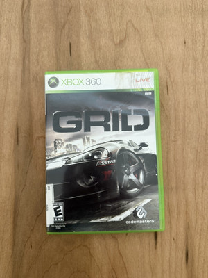 GRID (Microsoft Xbox 360, 2008) With Original Case And Manual