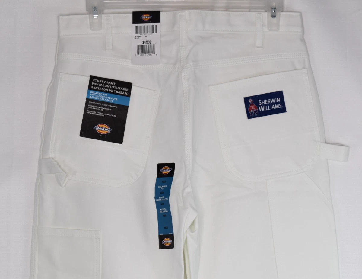 Dickies White 34 Size Pants for Men for sale | eBay