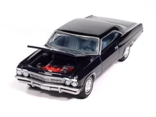 Auto World Danube Blue 1965 Chevy Impala 1:64 Die-cast