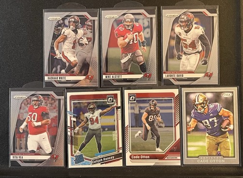 2022-25 Tampa Bay Bucs (65) Card Lot - RCs, #’d, Inserts Parallels-RCs/Vets - Picture 5 of 8
