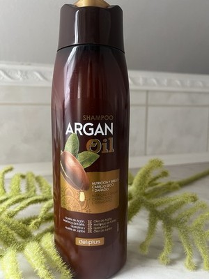 Argan Oil Shampoo 400 ml trockenes und strapaziertes Haar Deliplus Neu
