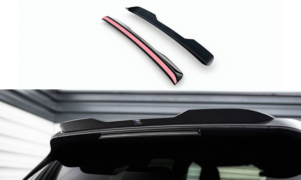 Spoiler Cap Maxton pour BMW iX M-Pack i20 extension de becquet noir brillant