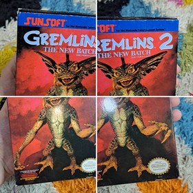 Gremlins 2 New Batch NES Complete With Manual And Styrofoam Insert. SEE DESC