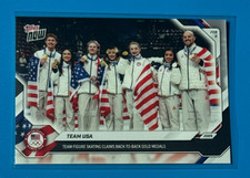 2026 Topps Now Olympics #4 Team USA Ice Figure Skating ALYSA LIU Print Run 1,295