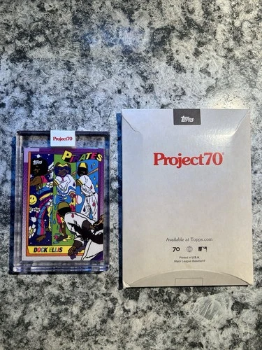 2021 Topps Project 70 - 1990 Topps Baseball Dock Ellis #109 /5505