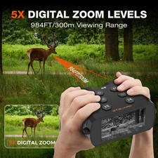 N6 Thermal Imager Night Vision Binoculars 300m Infrared Night Vision 3" Screen