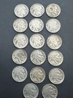 17 Buffalo Nickels US 5 Cents Various Dates Mint Marks Denver San Francisco