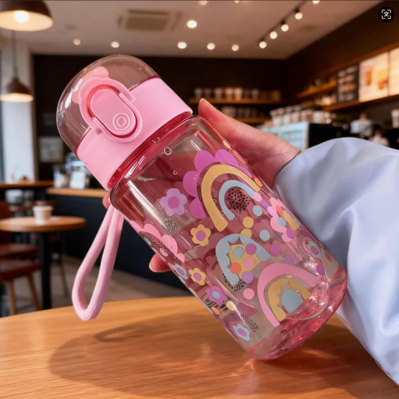 Children'S Water Bottle for Summer Student Drinking Bottle P