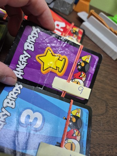 Mixed Angry Birds Knock On Wood & Ex Pieces 25+ Pieces Mattel Read Incomplete - Picture 9 of 11
