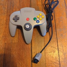 Nintendo 64 N64 Gray Controller TIGHT JOYSTICK Authentic OEM Original Tested