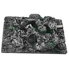 Lizard Tank Background Reptile Terrariums Decorative Rock Fish for