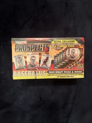2009 Tristar Prospects Plus Factory Sealed Box MIKE TROUT RC YR 5k Auto Avail.