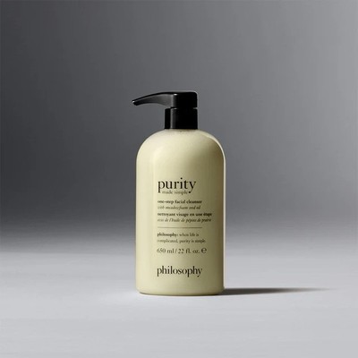 Philosophy PURITY One-Step Facial Cleanser  22Oz/ 650ml w/Pump