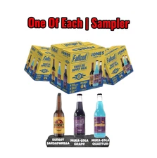 Fallout x Jones Soda Co Vault-Tec Supply |Costco Exclusive| 3 pack | One Of Each