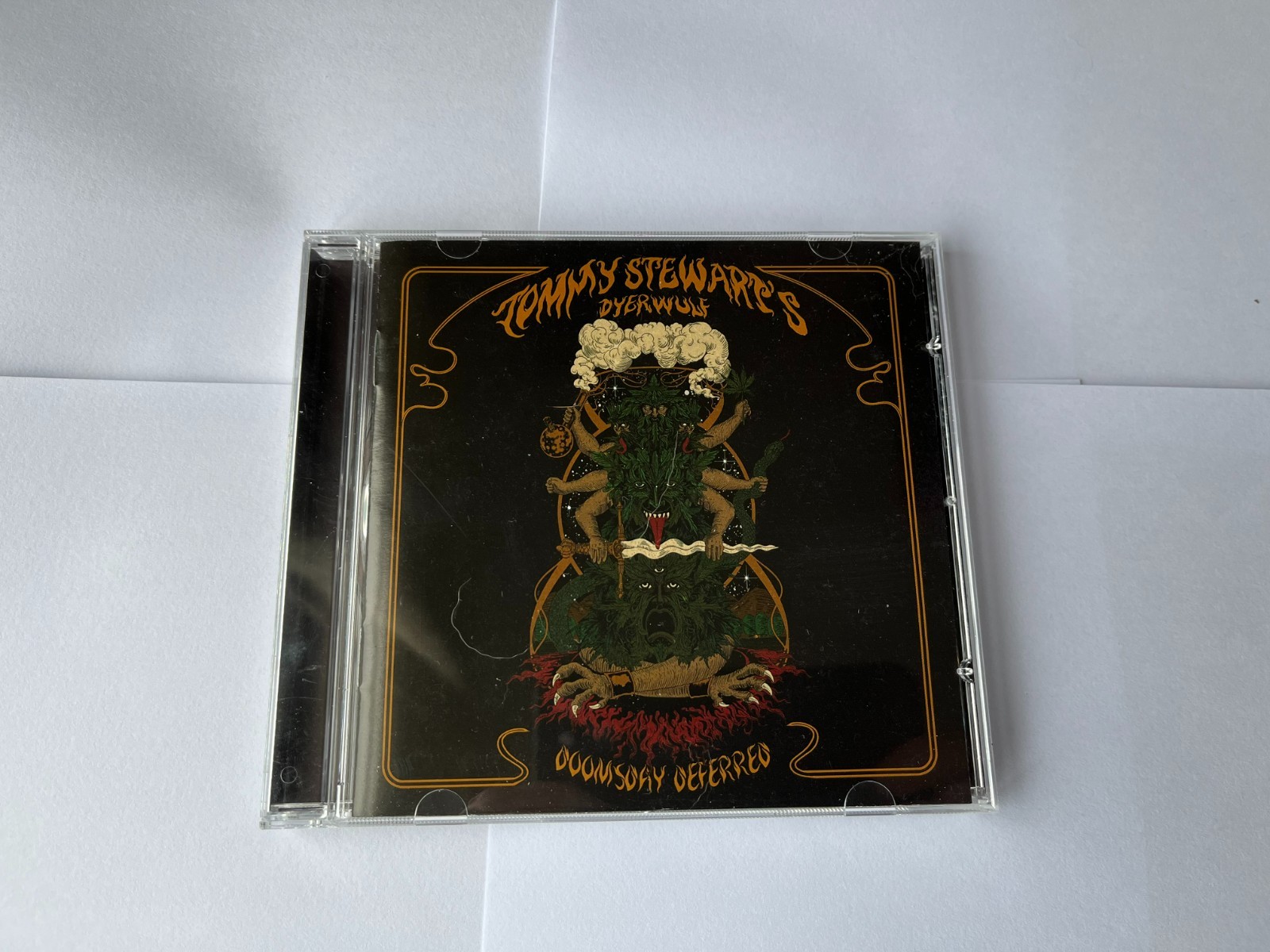 TOMMY STEWART'S DYERWULF - Doomsday Deferred CD 70s style stoner doom metal NEW