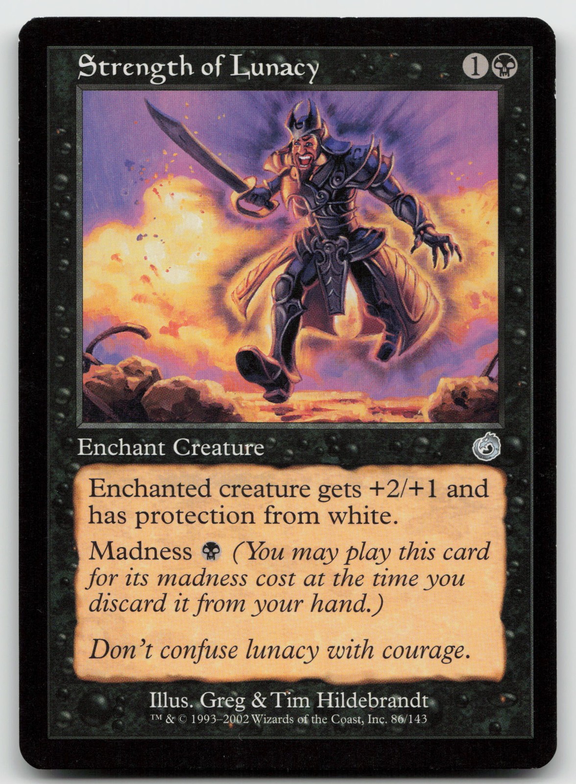 Strength of Lunacy Torment 86 U LP MTG