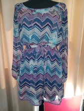 Speechless belted dress (M)