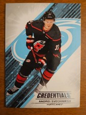 2024-25 Upper Deck Credentials Andrei Svechnikov Card #37