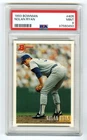 NOLAN RYAN~TEXAS RANGERS~RARE (POP 143) 1993 BOWMAN PSA-9 MINT CARD#405~NEW CASE