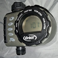 Orbit Programmable 24600 Lawn Garden Automatic Aqua Water Timer Digital 1 Hose
