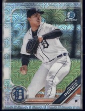 2019 Bowman Chrome Prospects Mojo Refractor #BCP-56 Franklin Perez