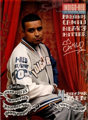 2004   Indigo Red Jeans ft. DJ Camilo  print ad   2000s Y2K Hip Hop CA-40