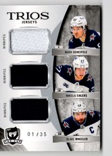 2020-21 Upper Deck The Cup Trios Jersey Mark Scheifele / Nikolaj Ehlers / Blake