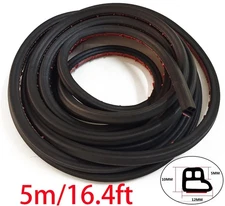 Universal Car Door Rubber Seal Strip Weather Stripping Weatherstrip For RV Trunk