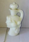 Vintage Avon Grecian Milk Glass Decanter with Stopper