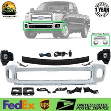 Front Bumper Chrome Brackets Kit For 2011-2016 Ford F-250 F-350 Super Duty Front Bumper Chrome Brackets Kit For 2011-2016 Ford F-250 F-350 Super Duty