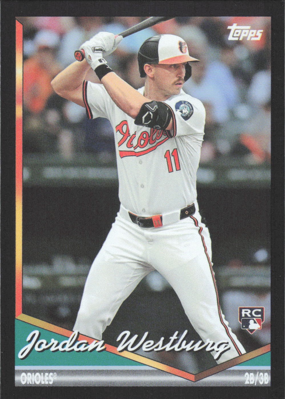 Jordan Westburg 2024 Topps Archives Black Foilboard #235