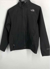 The North Face Boys Black Long Sleeve Full-Zip Jacket Size Large 14/16 