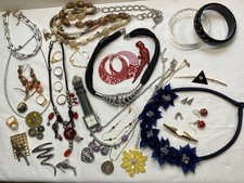 Schmuck Konvolut  Schmucksammlung  Modeschmuck Schmuckpaket Uhr 3