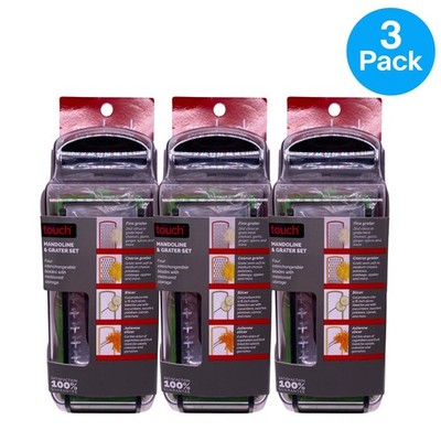 GoodCook Mandoline & Grater Set 3 Pack New