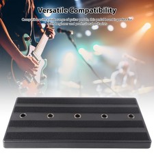 Rockhouse Guitar Pedal Board High-hardness PE Pedal Board With Compartment 11