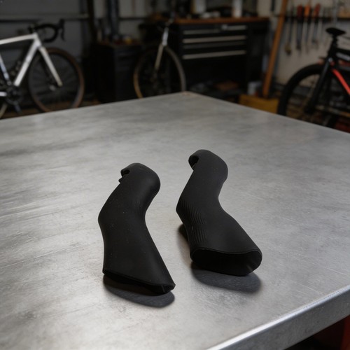 Bike Bicycle Brake Levers Covers Parts Silica Gel Useful Black Hot Sale - Picture 5 of 24