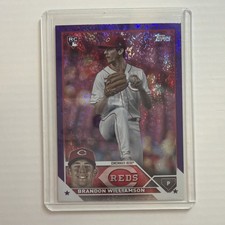 2023 Topps Update Series - Purple Foil #US286 Brandon Williamson /799 (RC)