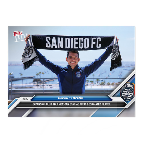 Hirving Lozano – Hirving Lozano - 2024 MLS TOPPS NOW® Card 80 - PR: 2415