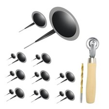 Tire Plug Kit Tire Patch Kit Heavy Duty, Tire Plug Repair Tire Patch Plug Kit