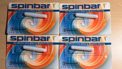 Lot of 10 - Bel-Art Scienceware Spinbar Teflon Octagon Stir Bar 2''x5/16'' NEW