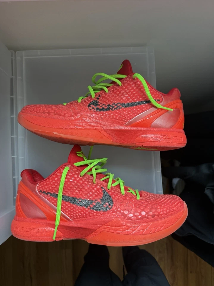 Size 10 - Nike Kobe 6 Protro Reverse Grinch - image 1 of 4