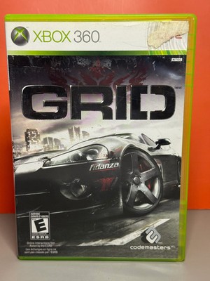 GRID (Microsoft Xbox 360, 2008) CIB w/Manual Tested And Working