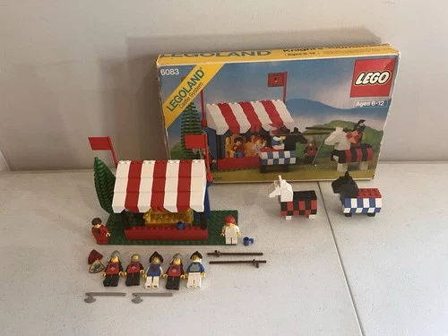 Vintage 1979 LEGO Castle set - Knight's Joust Tournament 6083 383 - With Box