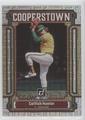 2023 Panini Donruss Cooperstown Vector Catfish Hunter #CT5 HOF 07rd
