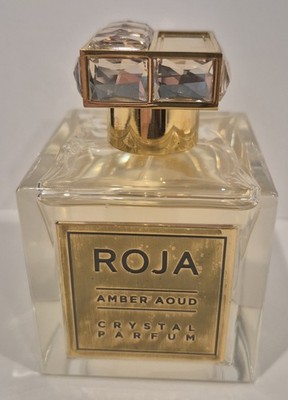 Roja Amber Aoud Crystal 3.4 oz Parfum Spray~New/No Box~Authentic~