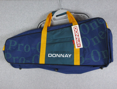 Donnay Pro One Tennis Racket Bag Full Zip Pro Equipment Blue Yellow